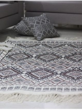 Tapis kilim berbère fait main en laine 