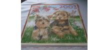 Torchon calendrier 2003
