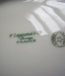lot Porcelaine de Limoges motif roses