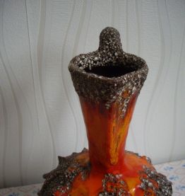 Ancien grand vase signé