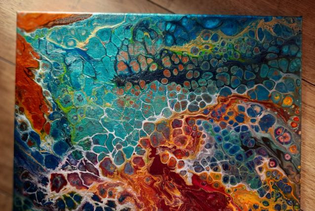 Tableau peinture abstraite
