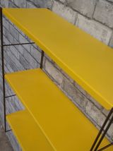 Etagere vintage string jaune 60x49  trace legere d usure tab