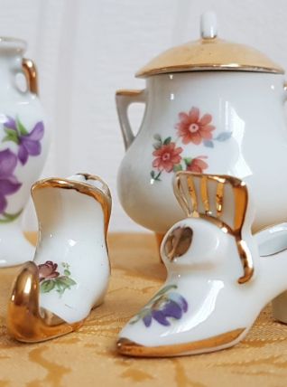 LOT Minatures en porcelaine de Limoges