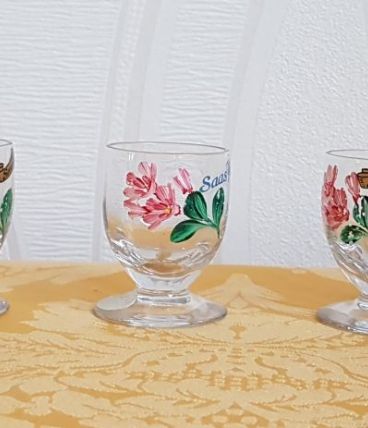 mini verres faits main