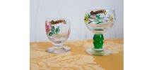mini verres faits main