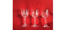 Verres en cristal 