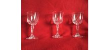 Verres en cristal 