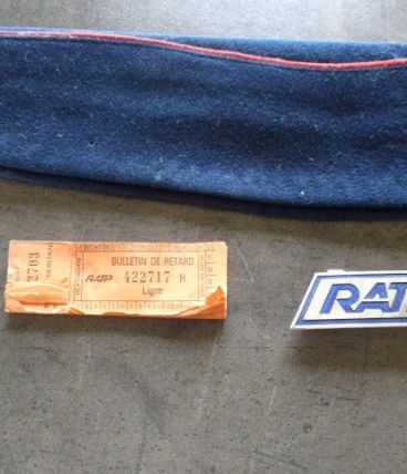 3 OBJETS RATP ANNEES 1940 - 1980