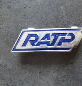 3 OBJETS RATP ANNEES 1940 - 1980