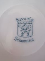 5 Assiettes a desserts en porcelaine de Bavaria