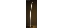 Lampadaire LED Métal argenté