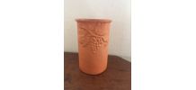 Pot en terre terracotta.