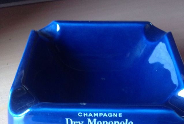Cendrier à cigares "Champagne Dry Monopole" Heidsieck and Co