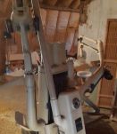 Fauteuil dentiste ancien avec le portique