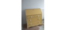 Bureau secrétaire bois massif
