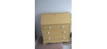 Bureau secrétaire bois massif