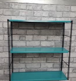 etagere string vinage style tomado , 1960 49x49 montants noi