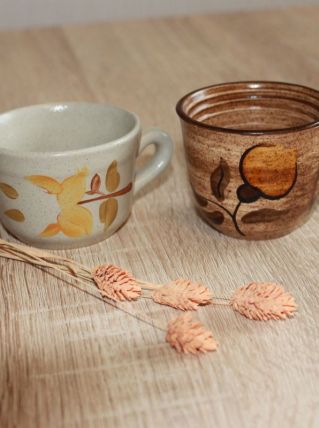 Tasses en grès 70