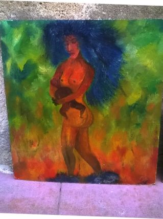 Paire de tableau ancien