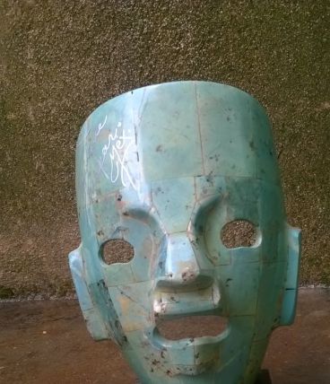 Masque  ceremoniel Mexicain