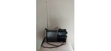 Radio année 80  dans sa housse en skaï