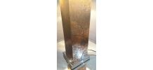  grande lampe  laiton  Pied cuivre-1970-Unilu