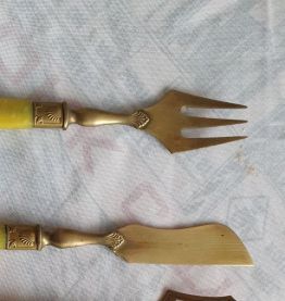 Service à gâteaux ancien
