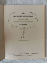 Livre Dix danses simples des Pays de France...