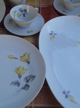 beau  service porcelaine de Bavière pour 2
