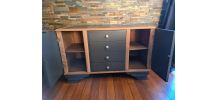 Superbe commode vintage en chêne 