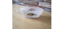 SAUCIERE en verre vintage marque France  