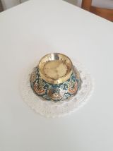 coupelle saladier en laiton Vintage Inde années 60's
