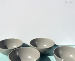 4 bols en grès