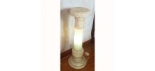 colonne en albatre lumineuse