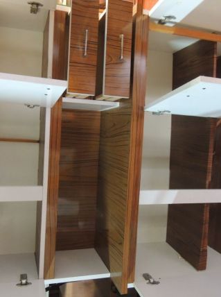 buffet en formica 3 portes hautes 3 portes basses 2 tiroirs 