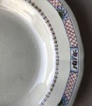 Série de 6 assiettes - en faience 