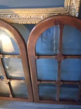 Paire de portes buffet type médiéval
