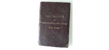 Carnet 1896 pour circuler en vélo à Paris