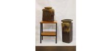 SET DE VASES VINTAGE EN CÉRAMIQUE PAR HEINER BALZAR POUR STE