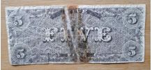 Billet de 5 Dollars US  1861