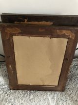 Paire Miroirs anciens bois massif