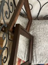 Paire Miroirs anciens bois massif