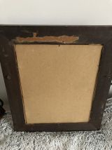 Paire Miroirs anciens bois massif