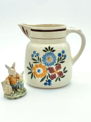 Pichet, vase fleuri ancien