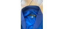 Bombers en soie marine