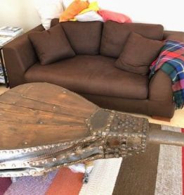 Soufflet géant forge table basse