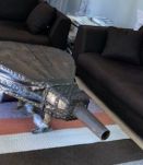 Soufflet géant forge table basse