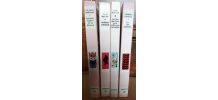 Lot de 4 livres bibliothèque Rose