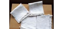 Linge de table ancien
