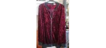 Veste "velouté" (polyester)